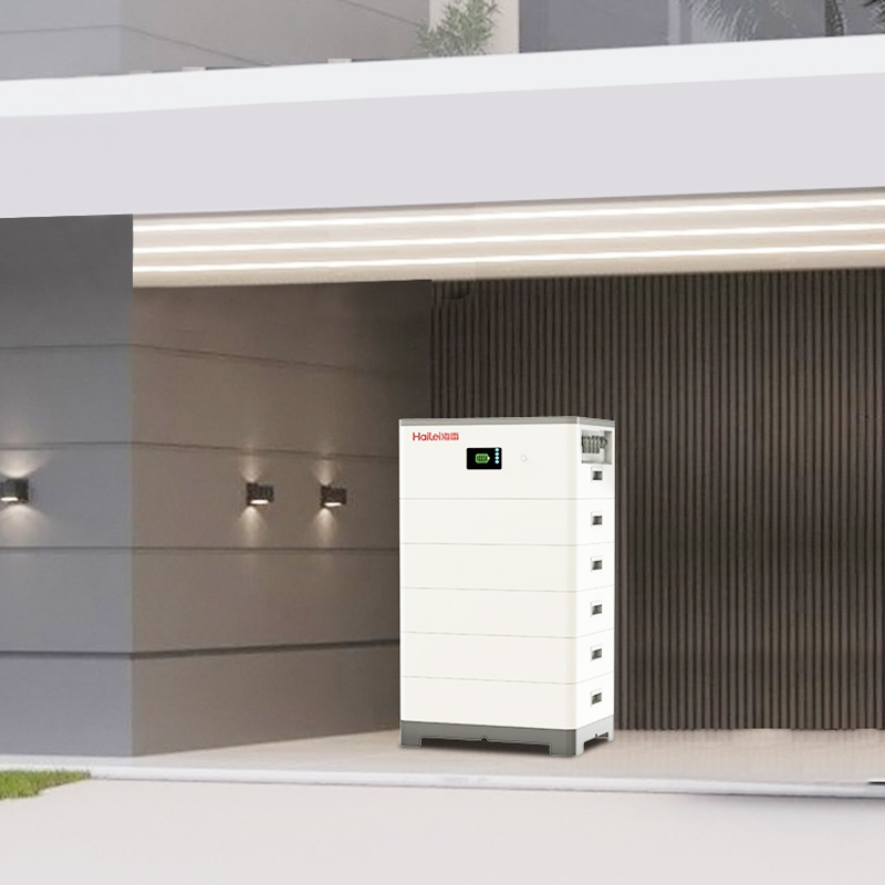 Pin lithium LFP điện áp cao 15KWh được xếp chồng lên nhau với BCU