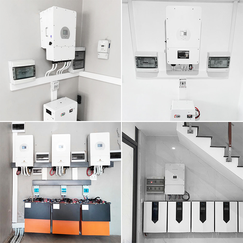 Bộ quang điện 6kW với bộ lưu trữ 5kWh