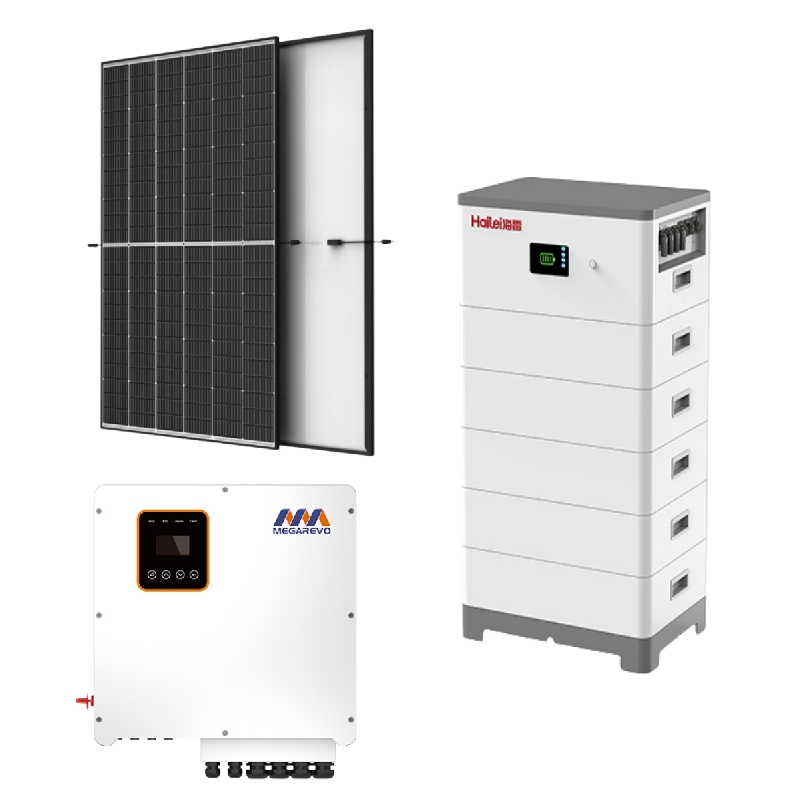 Bộ quang điện 8KW với bộ lưu trữ 15KWh